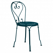 Chaise 1900 de Fermob, bleu acapulco