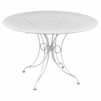 Table 1900 de Fermob D.117 blanc coton