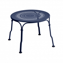 Table basse 1900 de Fermob, Bleu abysse