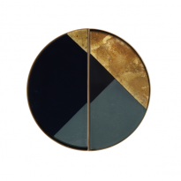 Set de 2 mini plateaux géométriques Half moon de Ethnicraft Accessories