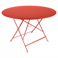 Table ronde pliante BISTRO de Fermob D.117 x H.74 cm Capucine