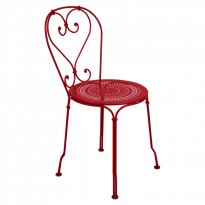 Chaise 1900 de Fermob coquelicot
