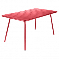 Table LUXEMBOURG de Fermob coquelicot