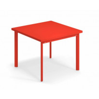 Table carrée 90x90 STAR de Emu, 7 coloris