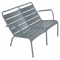 Lounger Duo LUXEMBOURG Fermob gris orage
