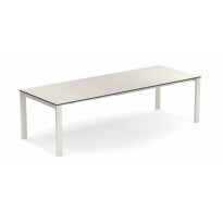 Table extensible ROUND de Emu, Blanc mat - Blanc 