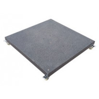 Socle compatible avec parasol Dominik et Alberto, Granit gris foncé