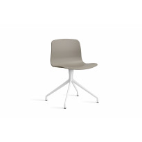 Chaise AAC10 de Hay, Piétement en aluminium teinté blanc, Khaki 2.0