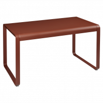 Table BELLEVIE de Fermob, 140 x 80, Ocre rouge