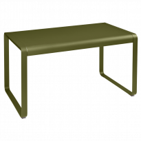 Table BELLEVIE de Fermob, 140 x 80, Pesto