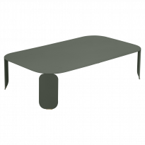 Table basse rectangulaire BEBOP de Fermob, H.29, Romarin