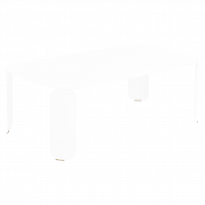 Table basse rectangulaire BEBOP de Fermob, H.42, Blanc coton