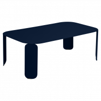 Table basse rectangulaire BEBOP de Fermob, H.42, Bleu abysse