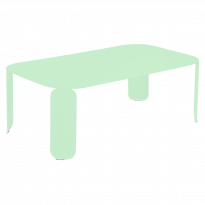 Table basse rectangulaire BEBOP de Fermob, H.42, Vert opaline