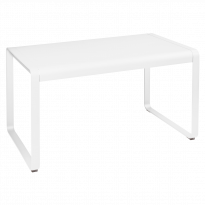 Table BELLEVIE de Fermob, 140 x 80, Blanc coton