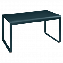 Table BELLEVIE de Fermob, 140 x 80, Bleu acapulco