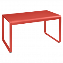 Table BELLEVIE de Fermob, 140 x 80, Capucine