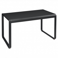 Table BELLEVIE de Fermob, 140 x 80, Carbone