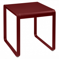 Table BELLEVIE de Fermob, 74 x 80, Piment