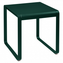 Table BELLEVIE de Fermob, 74 x 80, Vert cèdre