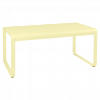 Table mi-haute BELLEVIE de Fermob, 140 x 80, Citron givré