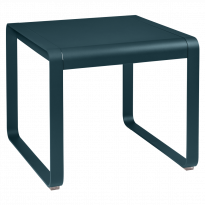 Table mi-haute BELLEVIE de Fermob, 74 x 80, Bleu acapulco