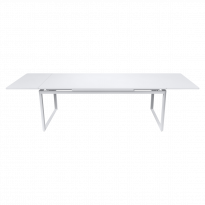 Table à allonges BIARRITZ de Fermob blanc coton