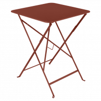 Table carrée BISTRO 57x57 ocre rouge de Fermob