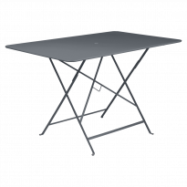 Table rectangulaire 117 x 77 cm BISTRO de fermob Carbone 