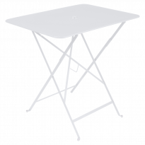 Table rectangulaire 77 x 57 cm Bistro de Fermob, Blanc coton