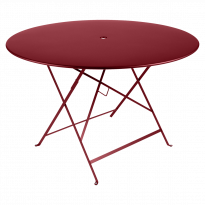 Table ronde pliante BISTRO de Fermob D.117 x H.74 cm Piment