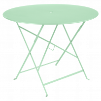 Table ronde pliante BISTRO de Fermob, D.96 x H.74 cm, Vert opaline