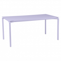 Table CALVI de Fermob, 160 x 80 cm, Guimauve