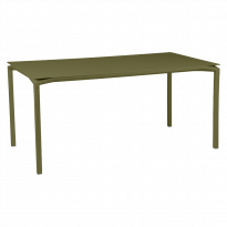 Table CALVI de Fermob, 160 x 80 cm, Pesto