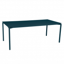 Table CALVI de Fermob, bleu acapulco