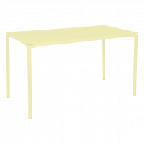 Table haute CALVI de Fermob, Citron givré
