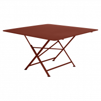 Table pliante CARGO de Fermob, ocre rouge