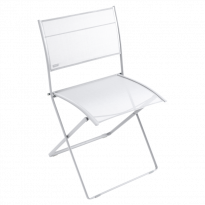 Chaise pliante PLEIN AIR de Fermob blanc coton