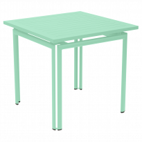 Table carrée COSTA de Fermob, Vert opaline