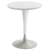 Table DR. NA de Kartell, Blanc cire