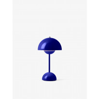 Lampe portable et rechargeable FLOWERPOT VP9 de &Tradition, Bleu cobalt
