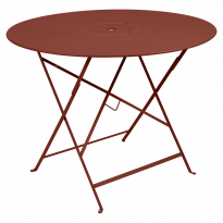 Table pliante FLORÉAL de Fermob D.96 cm, Ocre rouge