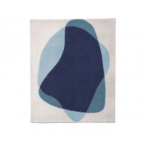 Tapis SERGE de Hartô, 220 x 180 cm, Bleu gris
