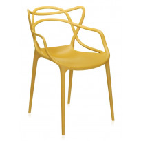 Chaise MASTERS de Kartell, Moutarde