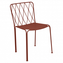 Chaise KINTBURY de Fermob, Ocre rouge
