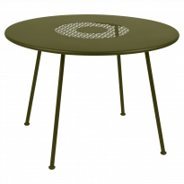 Table ronde LORETTE Ø.110 cm de Fermob, Pesto