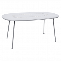 Table ovale LORETTE 160 x 90 cm de Fermob, Blanc coton