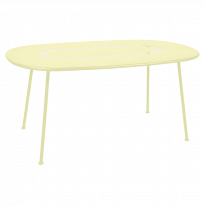 Table ovale LORETTE 160 x 90 cm de Fermob, Citron givré