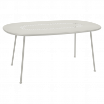 Table ovale LORETTE 160 x 90 cm de Fermob, Gris argile