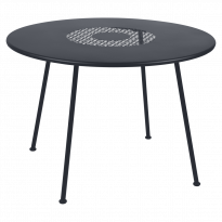 Table ronde LORETTE Ø.110 cm de Fermob, Carbone